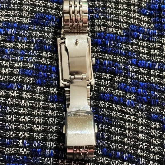 Citizen black dial stainless steel strap watch - Picture 6 of 8